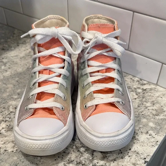 Converse Pastel Tie-Dye High Tops - Picture 2 of 5